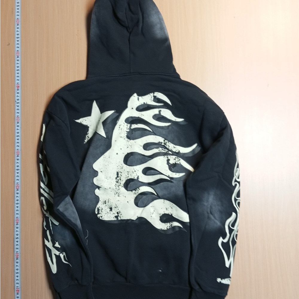 Black Graphic Hoodie